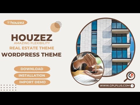 Houzez - Real Estate Theme WordPress Theme Download, Installation and Import Demo